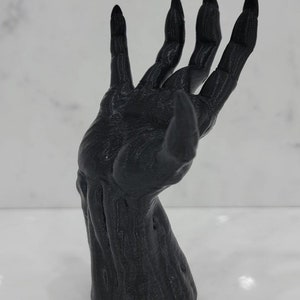 Daemon Hand Lebensgröße Sehr detaillierte Daemon Hände Halloween Deko Teufel Hand Geschenk Handgemachte 3D Druck Geschenk Wohnkultur Daemon Bild 6