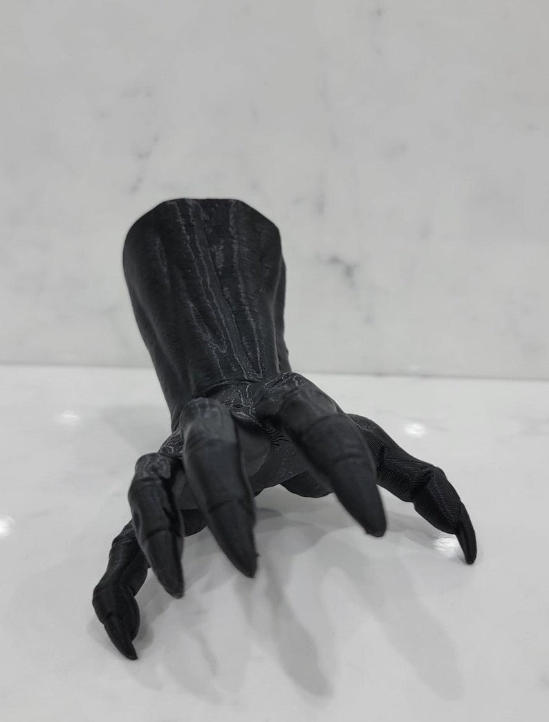 Daemon Hand Lebensgröße Sehr detaillierte Daemon Hände Halloween Deko Teufel Hand Geschenk Handgemachte 3D Druck Geschenk Wohnkultur Daemon Bild 5