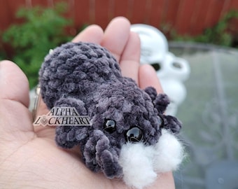 Mini Spider Keychain