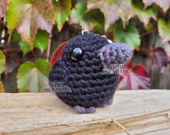 Crow Keychain
