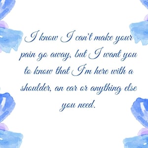 Printable Sympathy Card