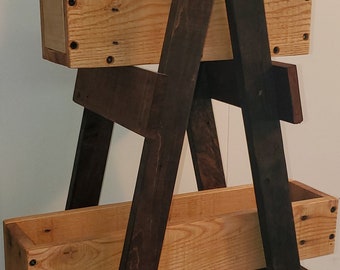 Handmade A-Frame Shelf