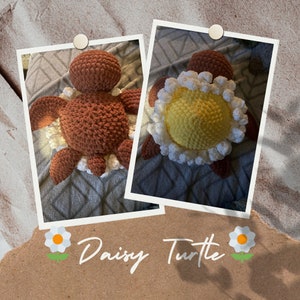 Crochet Daisy Turtle