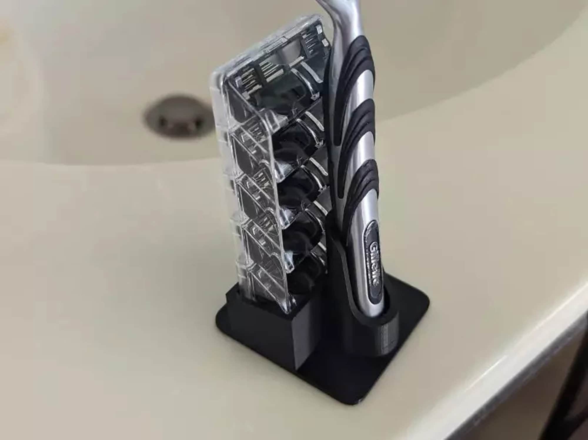 Mach3 Stand Razor 3D Printed Gillette Mach 3 Razor Stand: Shaving Accessory Organizer - Etsy