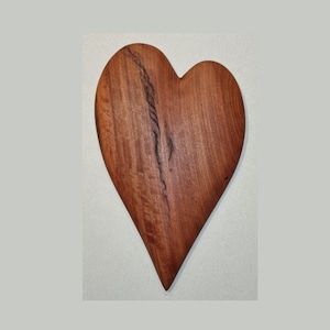 HEALING TOGETHER *** Spotted Gum Timber Heart wall art / wall hanging 0075