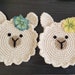 Llama/alpaca Coasters customizable - Etsy