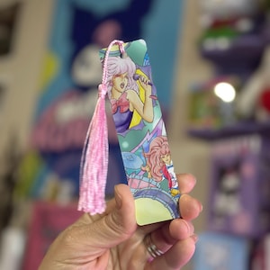Metal Bookmark Various /Anime Themed Bookmarks/ Bookmark with Tassel/Gifts for Readers/Collectable Bookmarks/Sublimation Aluminum Bookmark