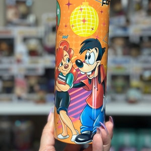 20oz I2I Sublimated Stainless Steal Tumbler/Max And Roxy Tumbler/Powerline/Puppylove/90s Nostaligia Tumbler/90s Cartoon Tumbler /Lid & Straw