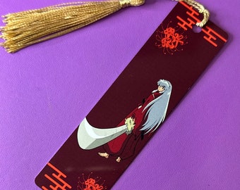 Metal Bookmark/Anime Themed Bookmarks/ Bookmark with Tassel/Gifts for Readers/Collectable Bookmarks/Sublimation Aluminum Bookmark