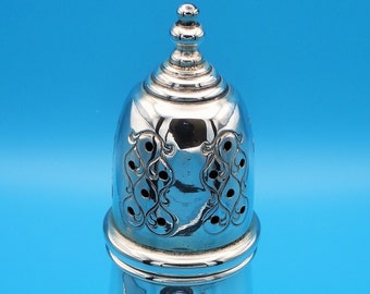 Baldwin & Miller Sterling Silver Celtic Style Sugar Caster Muffineer 1920s American Mother's Day Gift!