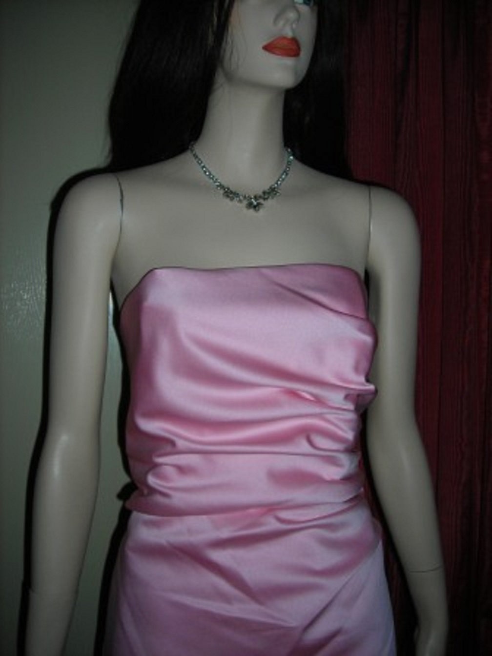 Dresses, Pink Bridesmaid Dress Built In Bra Fits Small Alfred Angelo