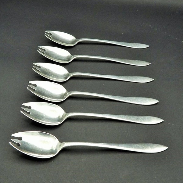 Antique Ice Cream Spoons Etsy