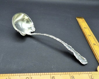 Antique Whiting Manufacturing Sterling Silver Louis XV Gravy Sauce Ladle 1891