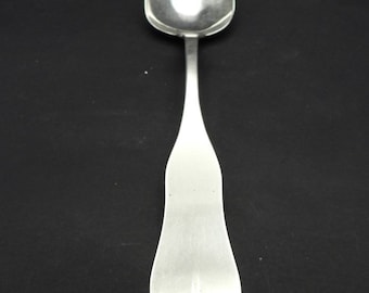 Antique Palmer & Bachelders Coin Silver Serving Spoon Tablespoon Boston 1800s