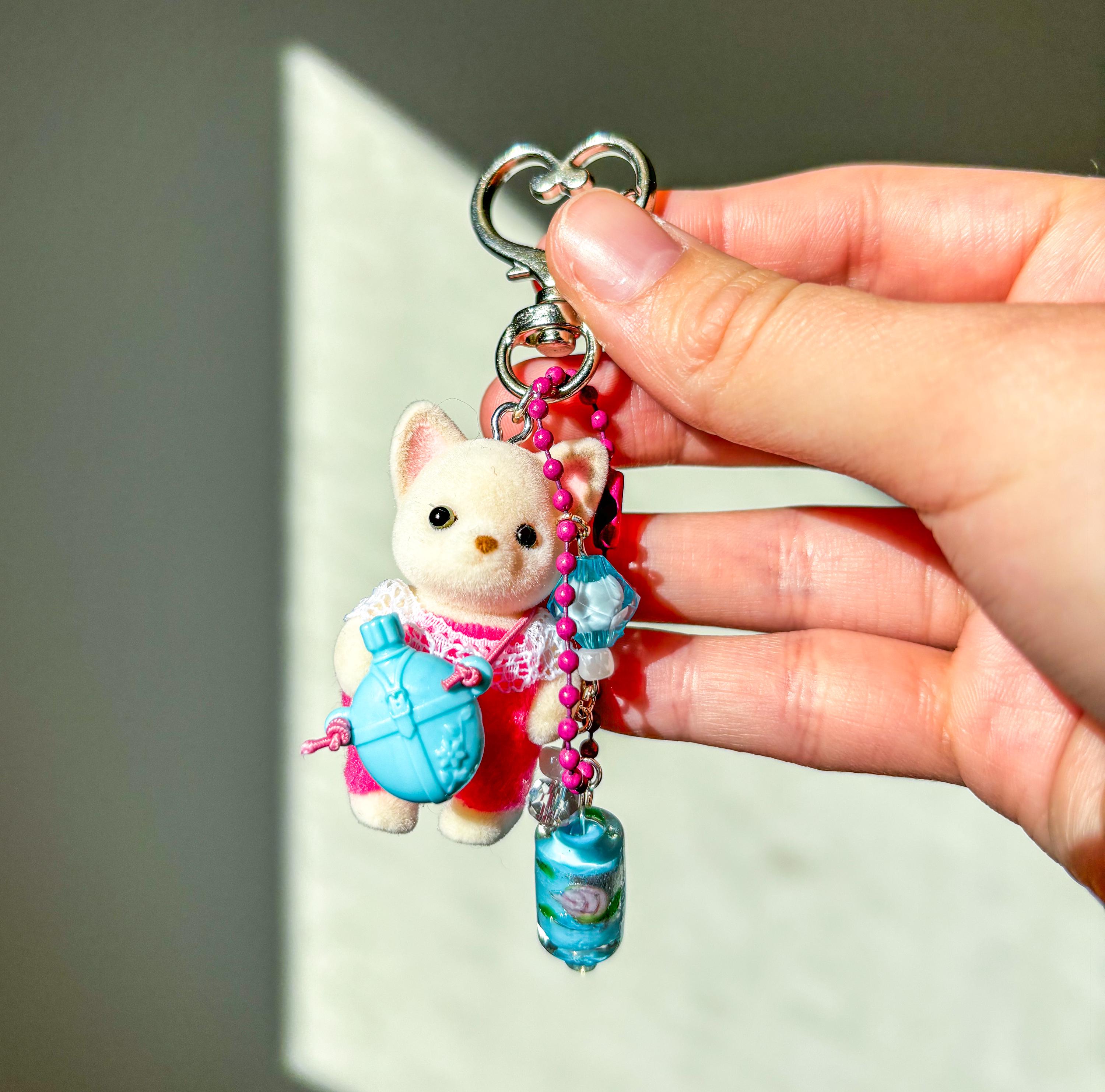 Cutie Keychains / Calico Critter / Calico Critter Keychains / Keychains ...
