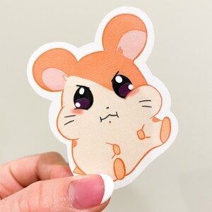 Hamtaro Might Be Small / Hamtaro / Sticker / Laptop Sticker / Kawaii / Matte Vinyl