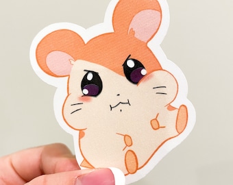 Hamtaro Might Be Small / Hamtaro / Sticker / Laptop Sticker / Kawaii / Matte Vinyl