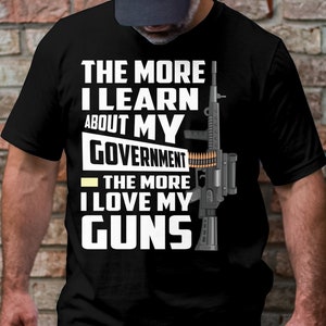 Camiseta patriótica con mensaje de la Segunda Enmienda