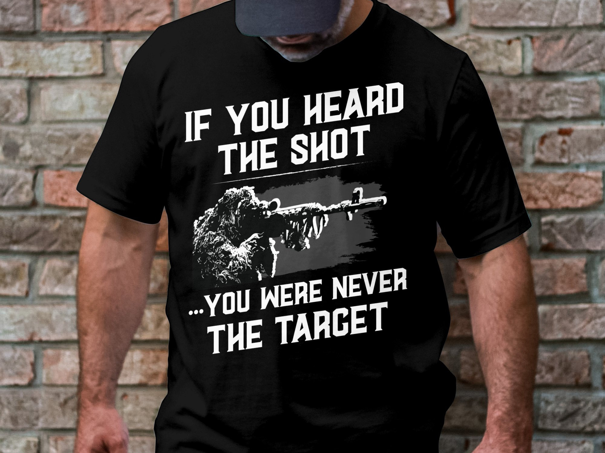 Tactical Sniper T-shirt: Military Humor Graphic Tee - Etsy