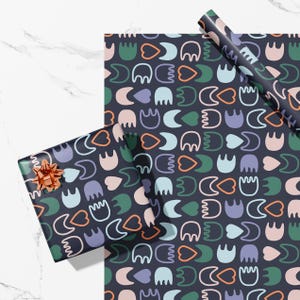 Matisse Inspired Abstract Art Eco-Friendly Wrapping Paper Sheet