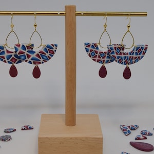 Hanging earrings