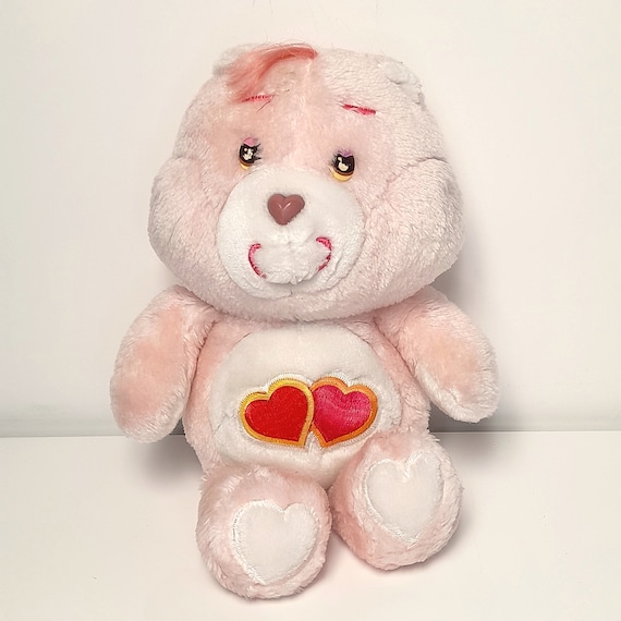 Vintage 1980s Love-a-lot Care Bear – Pink Plush Toy - Etsy