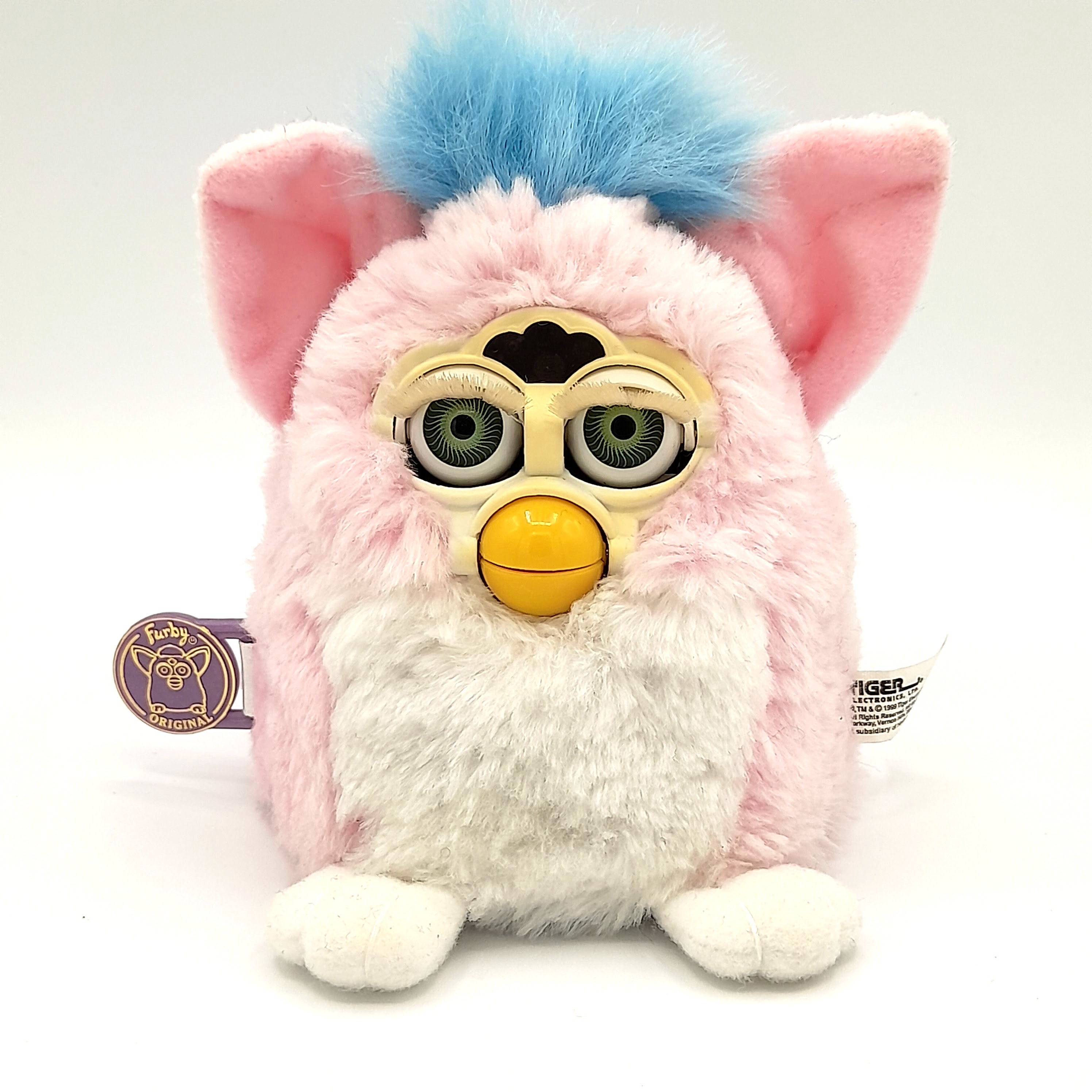Vintage Baby Pink Furby With Tags 2