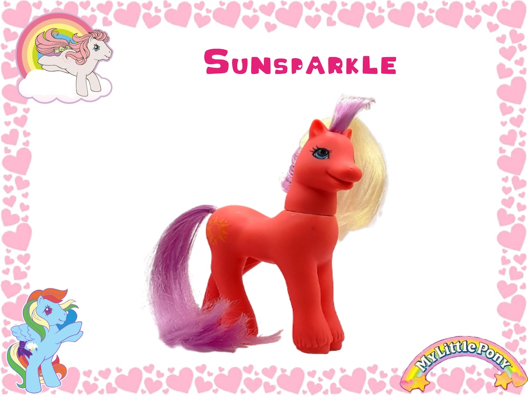 My Little Pony G2 : Baby Sunbeam & Sunsparkle – Hasbro, Lot De 2 Poneys D'occasion