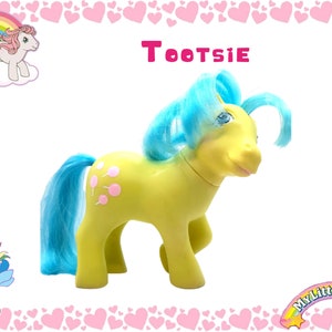 My Little Pony G1 MLP Tootsie 1980s (2)