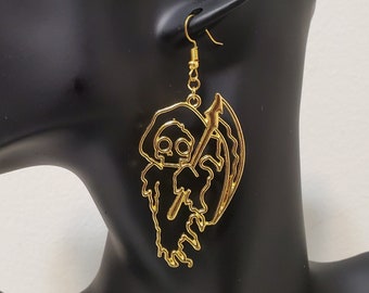 Grim Reaper Earrings