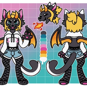 Reference Sheet Commission - Etsy