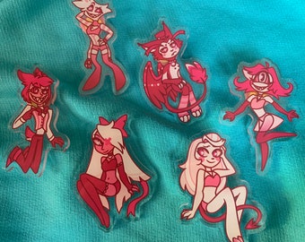 Happy Hotel pin up pins