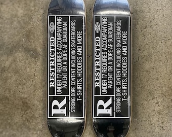 Dope AF Skateboards - Tavola a uso limitato