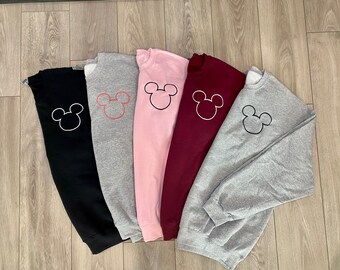 Sudadera con diseño de Mickey Mouse - Inspirada en Disneyland - Corte unisex