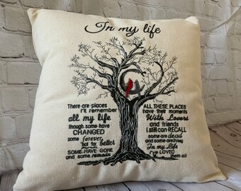 beatles throw pillows