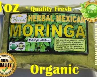 Moringa Leaf powder ,Moringa Leaves, Hojas de Moringa, moringa oleifera organic, Te de moringa 4oz !!!