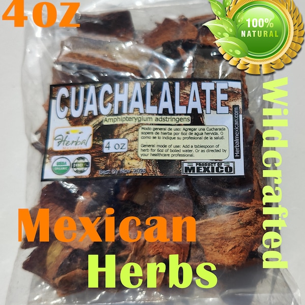 Cuachalalate Bark Amphipterygium adstringens Cuachinala Mexican Organic Wild Natural Tea 4oz !!!