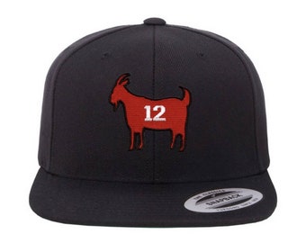 Tom Brady TB12 Goat Buccaneers Snapback 