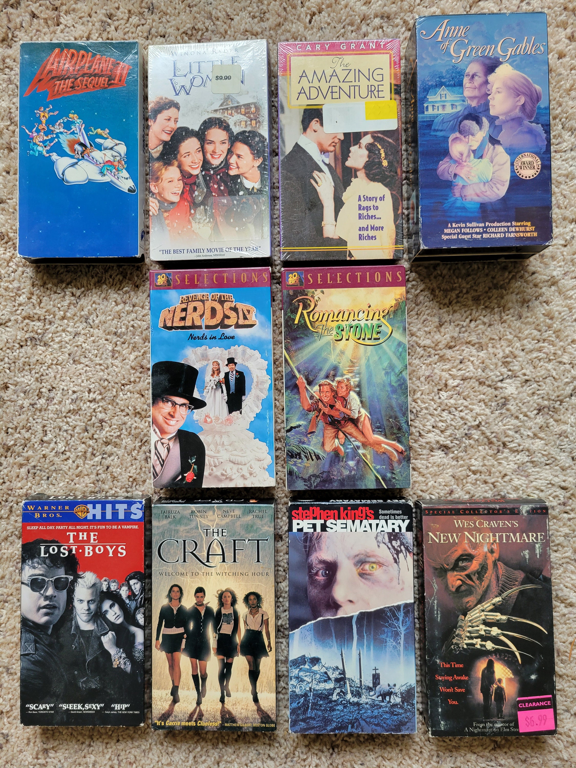 VHS Movies From the 80's and 90's - Etsy