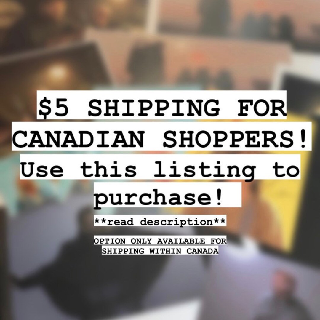 Cheaper Standard Shipping for Canadians Etsy Canada