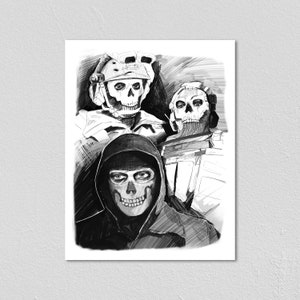 Ghost Sketches - Art Print