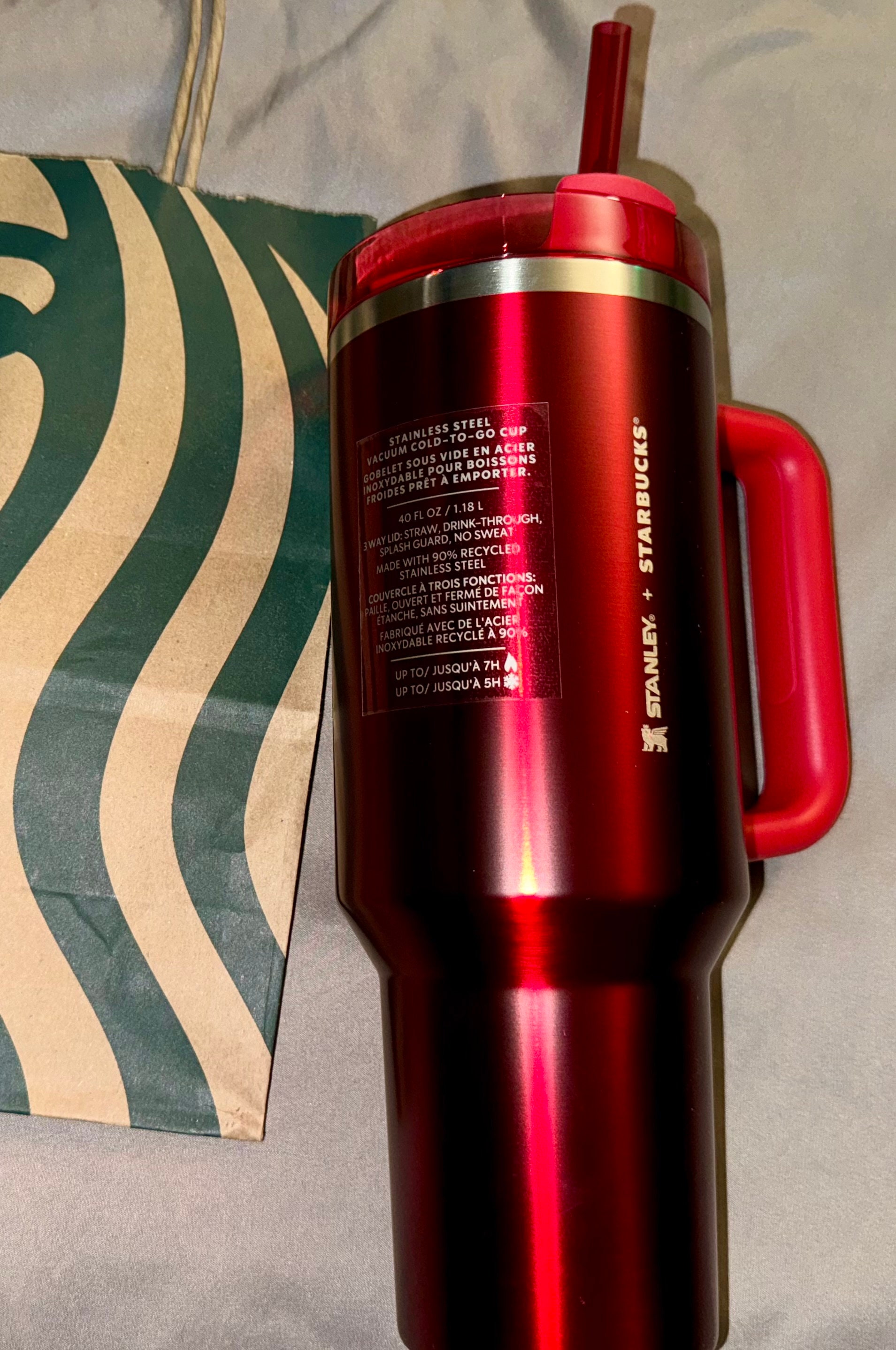 Stanley 2023 Red Stainless 30oz 20oz - China – Starbies Rules