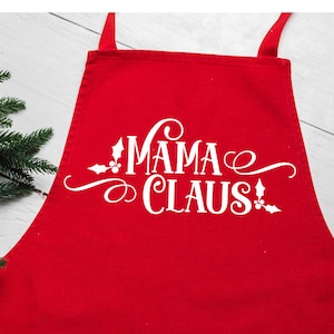 mama claus svg, weihnachtsschürze svg, weihnachtsschürzen für frauen, mrs klaus bäckerei svg, mrs klaus lebkuchenbäckerei, mama claus png
