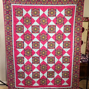 Geometric Modern Quilt
