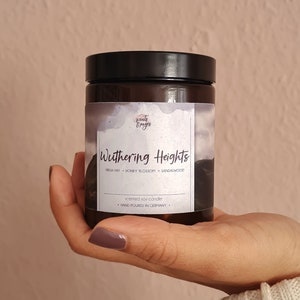 WUTHERING HEIGHTS: Bookish Scented Candle, Brontë Inspired | Classic Literary Gift for Book Lovers