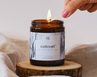 Winternight: Bookish Candle Inspired by The Bear and the Nightingale | The Winternight Trilogy Merch
