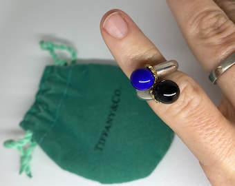 Tiffany Lapis Ring - Etsy