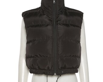 bubble coat vest