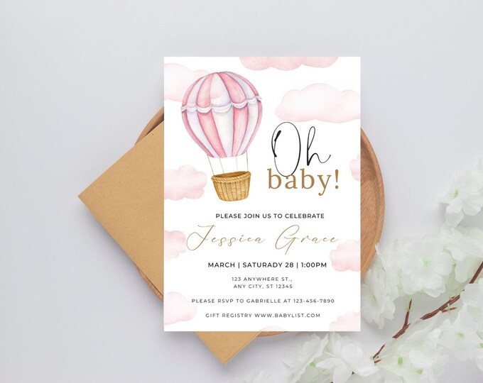 Oh Baby | Baby Shower Invitation