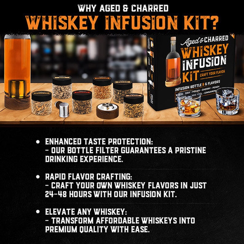 Whiskey Making Kit Complete Craft Your Own Flavor of Whiskey Bourbon